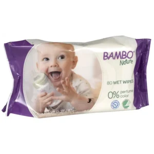 Bambo Nature 0% Perfume 80 Wipes