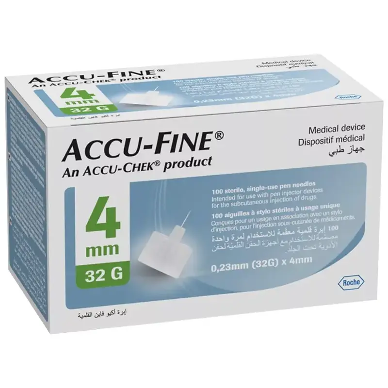 Accu Fine 32 G 4mm 100 Needles