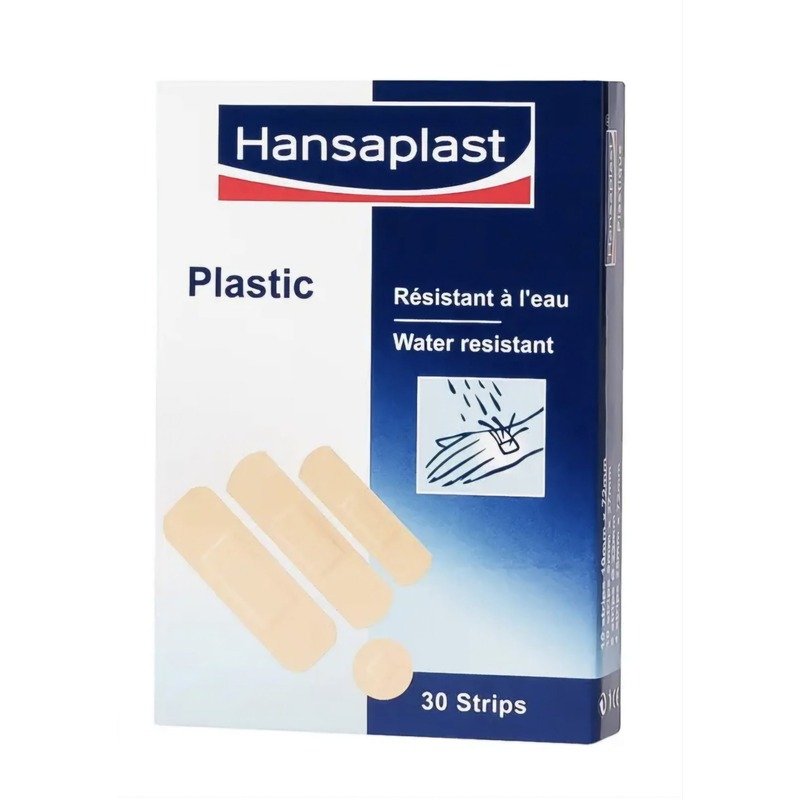 هانزابلاست ضمادة بلاستيكية ٣٠ شريطًا