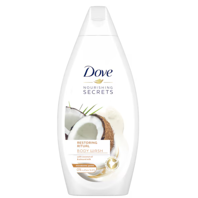 Dove Restoring Care body wash with Coconut Oil & Almond Milk 250ml