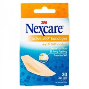 Nexcare Active 360 Bandages Extra Cushion 60 Pcs