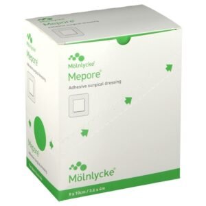 ميبور ٩×١٠ سم، ٥٠ ضمادة جراحية