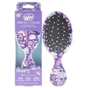 Wet Brush Mini Detangler Happy Hair - Mermaids & Unicorns