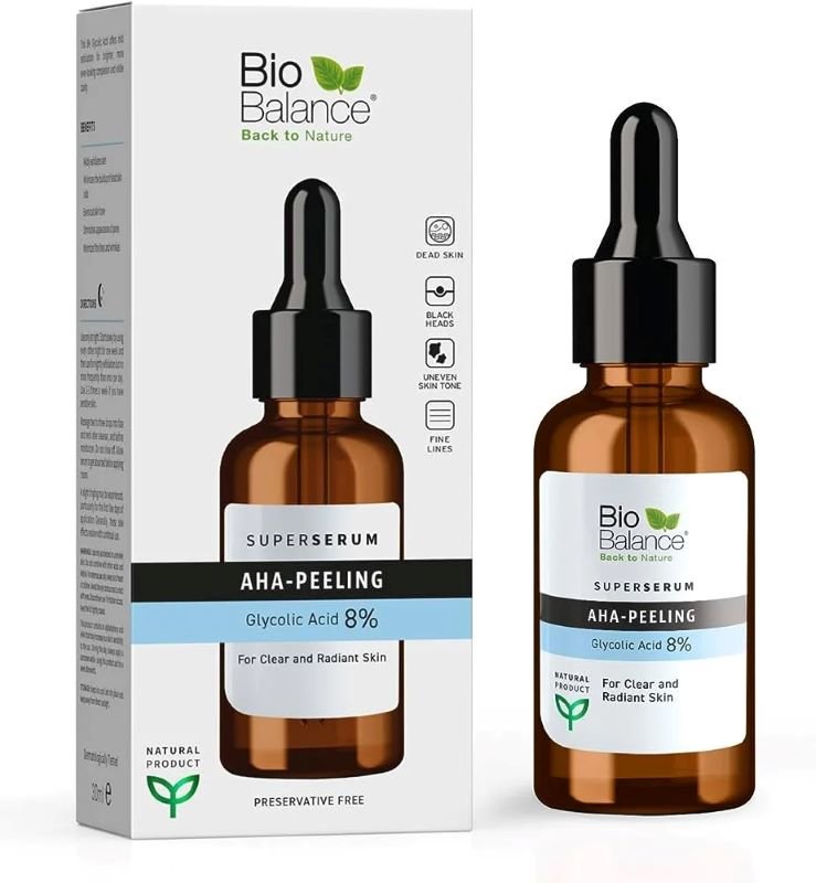 Biobalance AHA Peeling Glycolic Acid 8% Super Serum 30ml