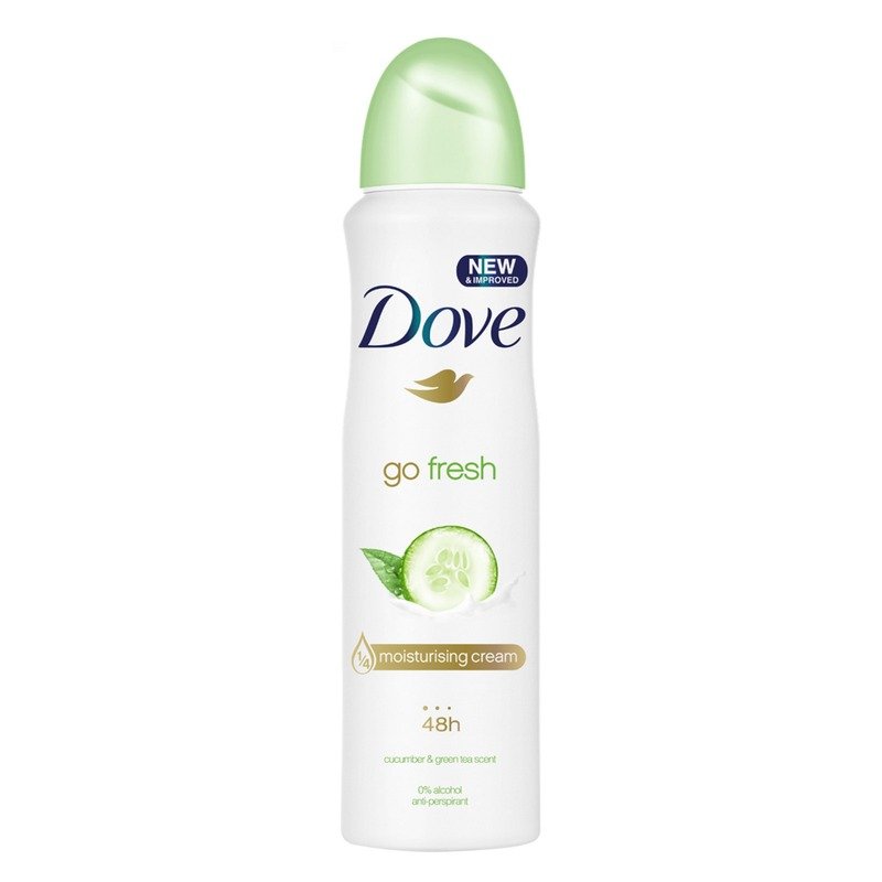 Dove Go Fresh Deodorant Spray Cucumber & Green Tea 250ML