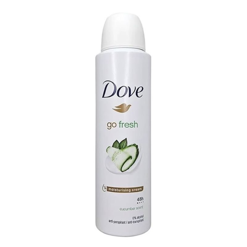 Dove Go Fresh Deodorant Spray Cucumber & Green Tea 150ml