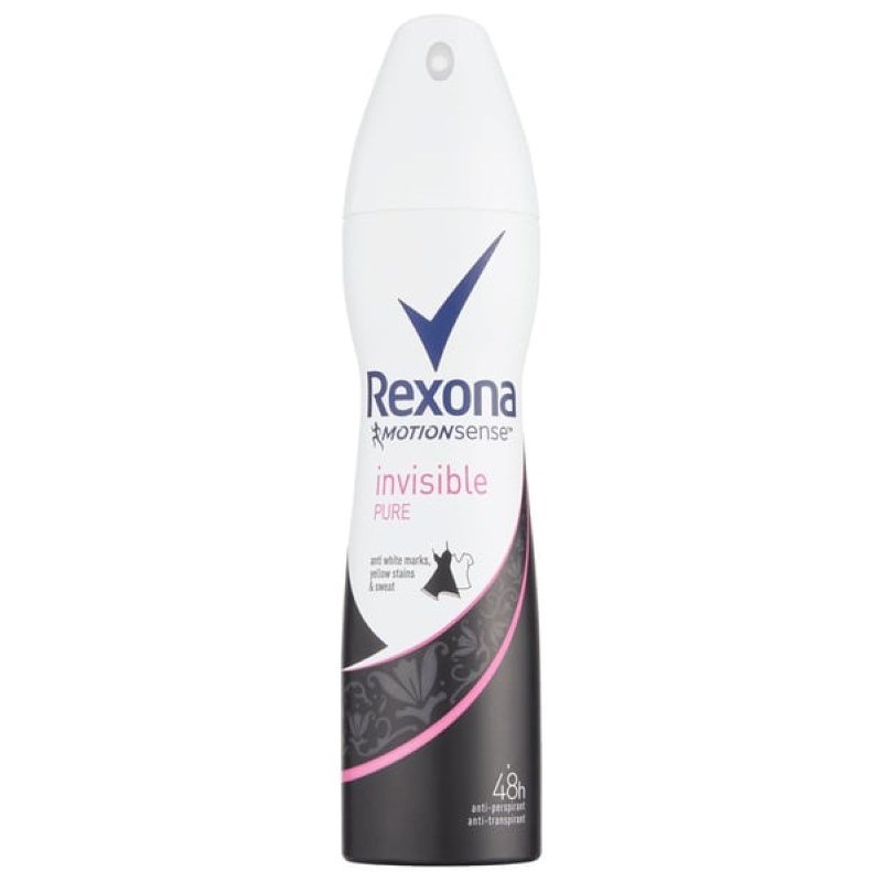 Rexona Deodorant Spray Women MotionSense Invisible Pure 200ml