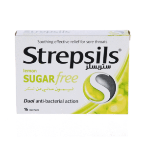 ستربسلز بالليمون خالي من السكر ١٦ حبة