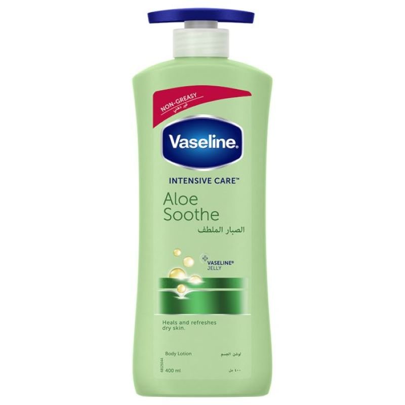 Vaseline Intensive Care Aloe Soothe Body Lotion Pumb 400ml