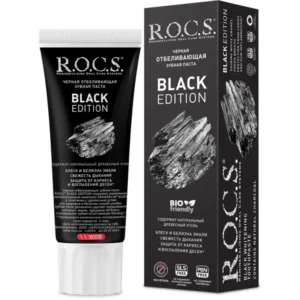 R.O.C.S BLACK EDITION WHITINING Toothpaste 74 g