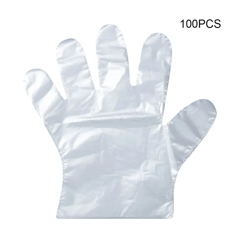Plastic Gloves 100 Pcs