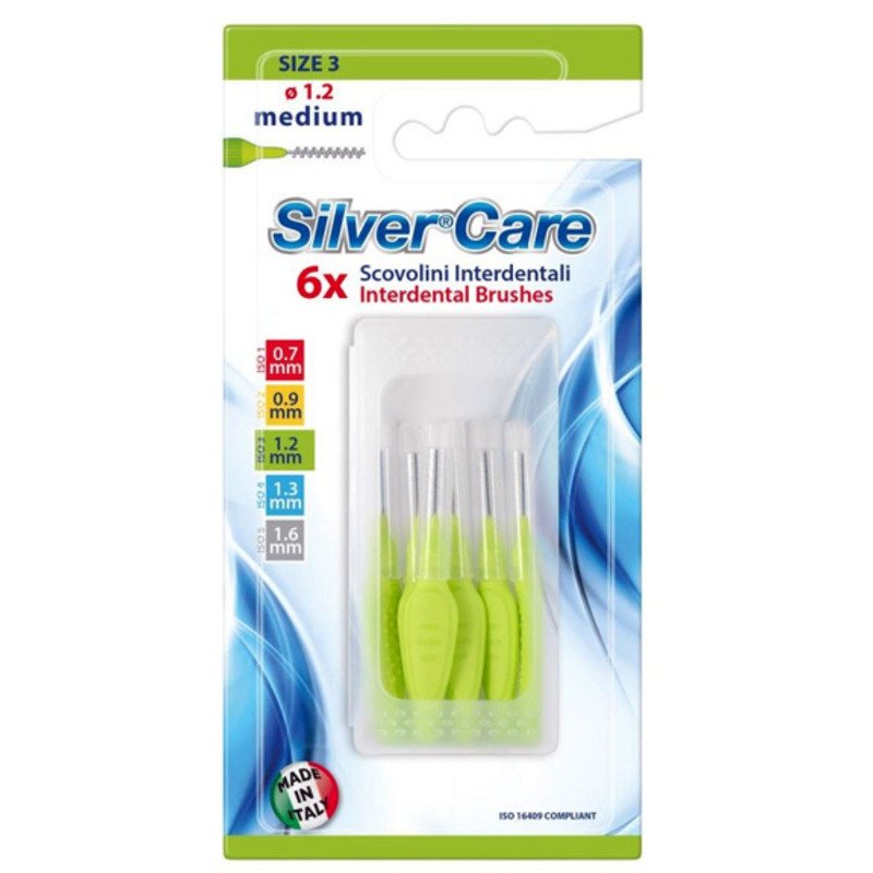 SILVER CARE INTERDENTAL BRUSHES (MEDIUM)