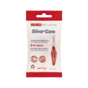 سيلفر كير فرشاة أسنان  بين الأسنان عدد ٦، مقاس ١ فائق النعومة