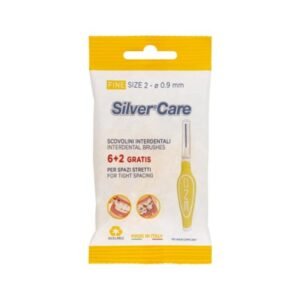 سيلفر كير فرشاة أسنان  بين الأسنان عدد ٦، مقاس ٢ ناعم