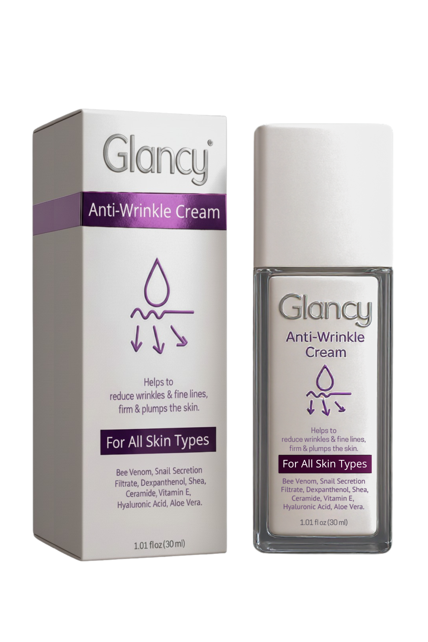 جلانسي كريم مضاد للتجاعيد - 30 مل