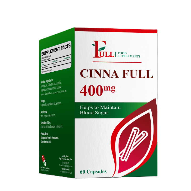 Full Cinna 400 Mg 60 Capsules