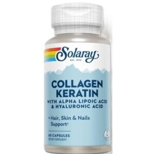 Solaray Collagen Keratin 60 Capsules