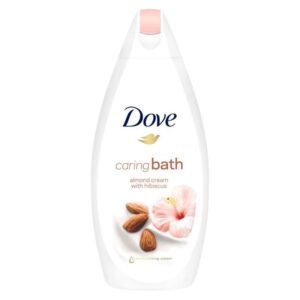 Dove Caring Bath Almond Cream With Hibiscus Body Wash 500 ml