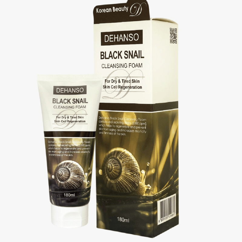 Dehanso Black Snail Cleansing Foam 180 ml