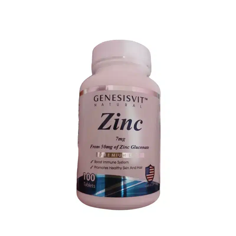 Genesisvit Zinc 50 mg 100 Tablets