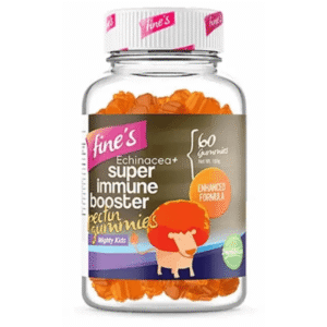 فاينز معزز المناعة الفائق  بخلاصة الإشنسا (60 قطعة حلوى)