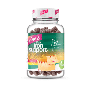 فاينز Fe+ ودعم الحديد للأطفال الخارقين (60 قطعة حلوى)