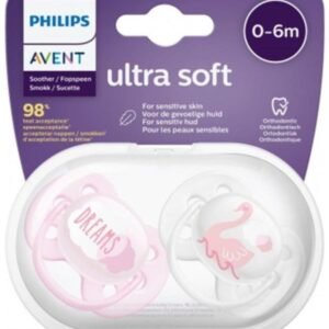 فيليبس أفينت لهاية فائقة النعومة  من 0 إلى 6 أشهر، للبنات، قطعتان