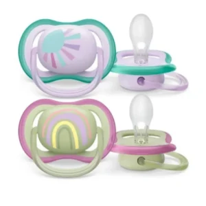 Philips Avent Ultra Air Soother  0-6 M 2 Pcs Blue
