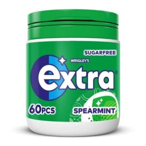 Wrigley's Extra Gum Spearmint Jar  60 Pellets