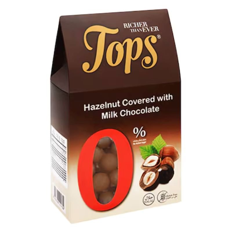 Tops Dragee Milk Chocolate With Hazelnut 175g