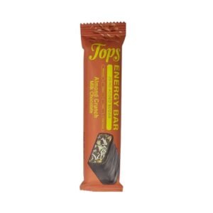 Tops Milk Chocolate  Almond Crunch Energy 50g