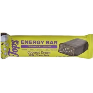 Tops Milk Chocolate  Coconut Dream Energy 50g