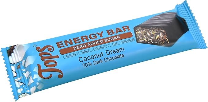 توبس شوكولاتة داكنة 70% مع جوز الهند 50 غ