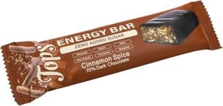 توبس شوكولاتة داكنة ٧٠٪ مع قرفة، طاقة ٥٠ جم