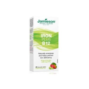 Jamieson Iron Plus B12  Chewable Tablets ( 45 Tab)