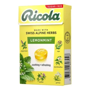 Ricola Lemon Mint Sugar Free Drops 45g