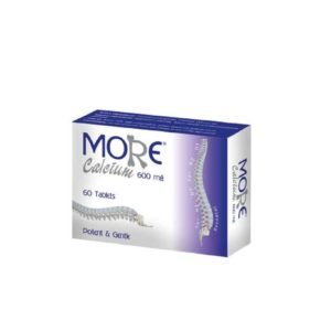 More Calcium 600 mg  60 Tablets