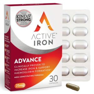 Active Iron 25 mg 30 Capsules