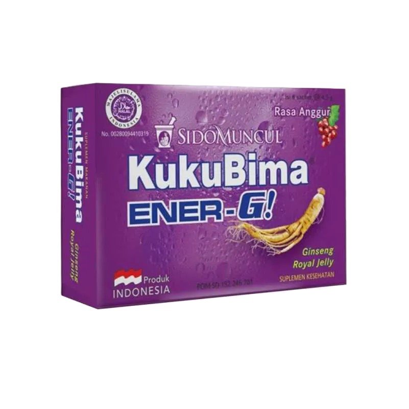Kukubima Ginseng Royal Jelly Powder 6 Sach-Grape