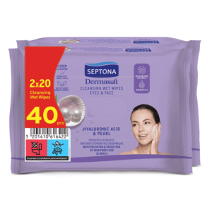 Septona Cleansing Wet Wipes 2*20 Pcs Offer