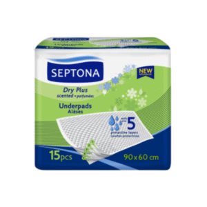 Septona Dry Plus Scented Underpads 90*60 Cm Green