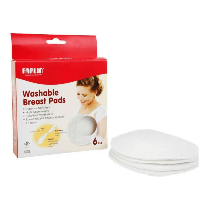Farlin Washable Breast Pad 6 Pcs