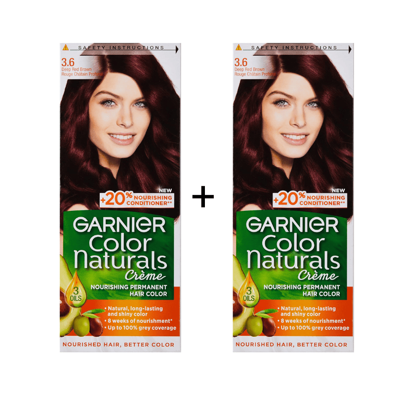 Garnier 3.6 Deep Red Brown (2 pcs) 20% Off