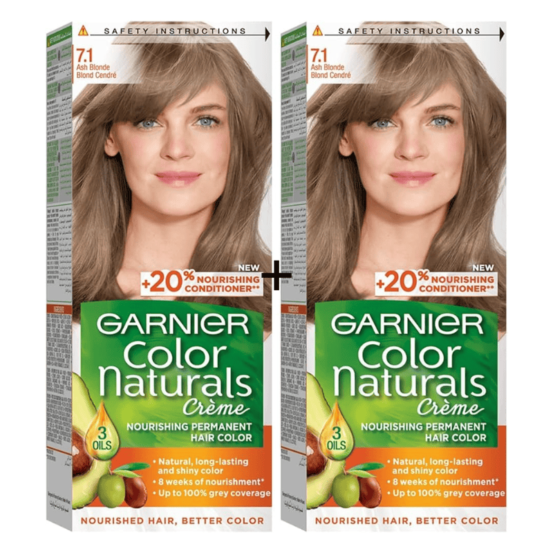 Garnier 7.1 Ash Blonde (2 pcs) 20% Off