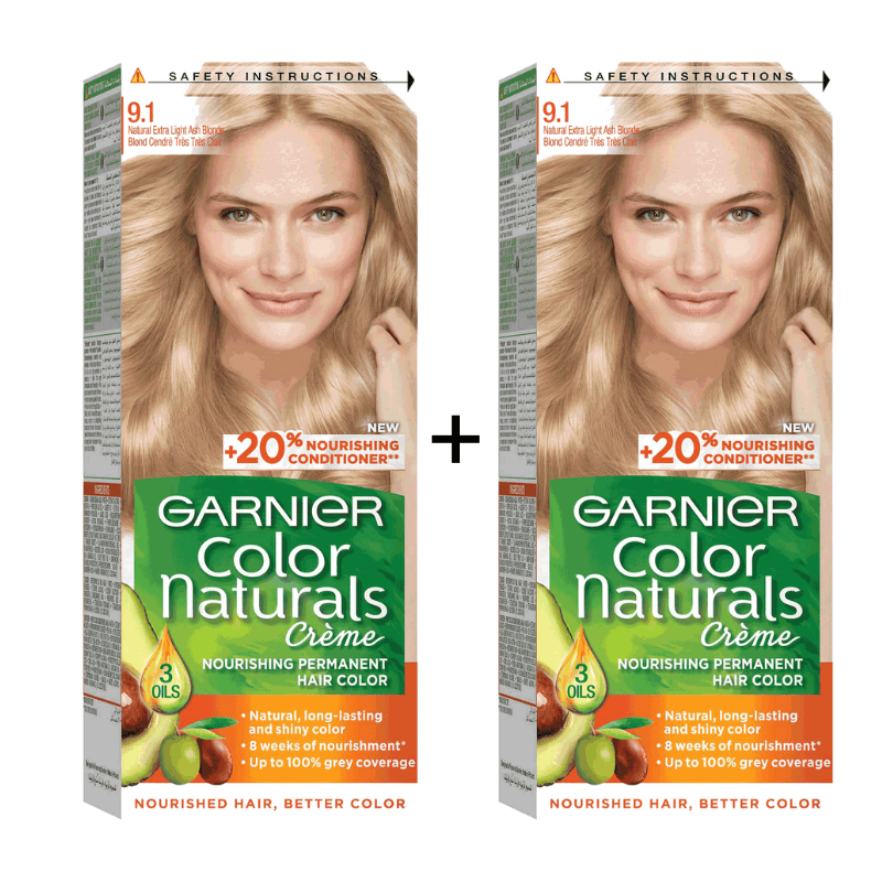 Garnier 9.1 Extra Light Ash Blonde (2 pcs) 20% Off