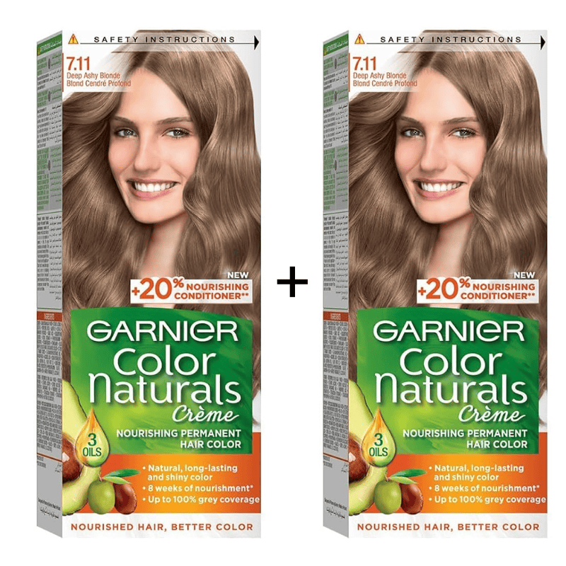 Garnier 7.11 Deep Ashy Blonde (2 pcs) 20% Off
