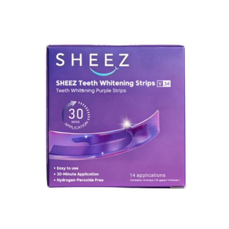 Sheez Teeth Whitening Strips (14 Pcs)