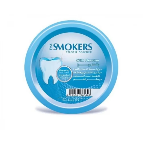 Eva Smokers Tooth Powder With Fluorine