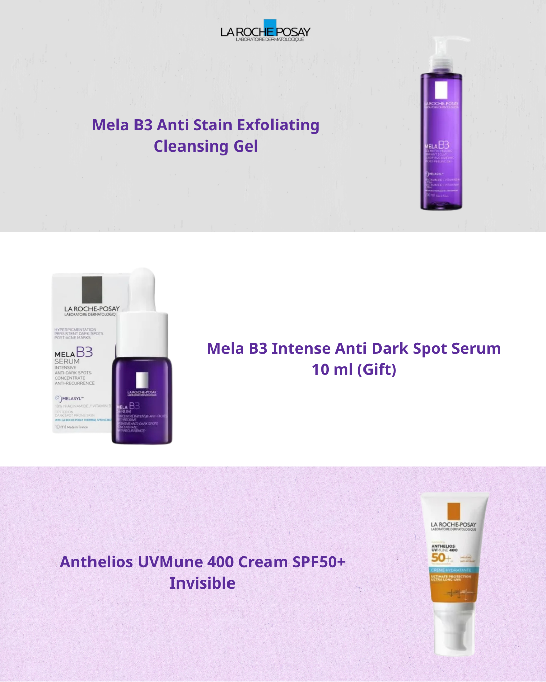 La Roche Posay hyperpigmentation bundle
